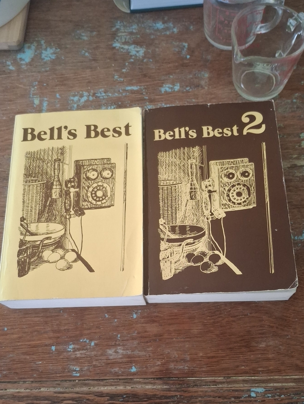 Bell's Best 2 Vintage Phone Illustration Paperback - Brown and Cream Covers
